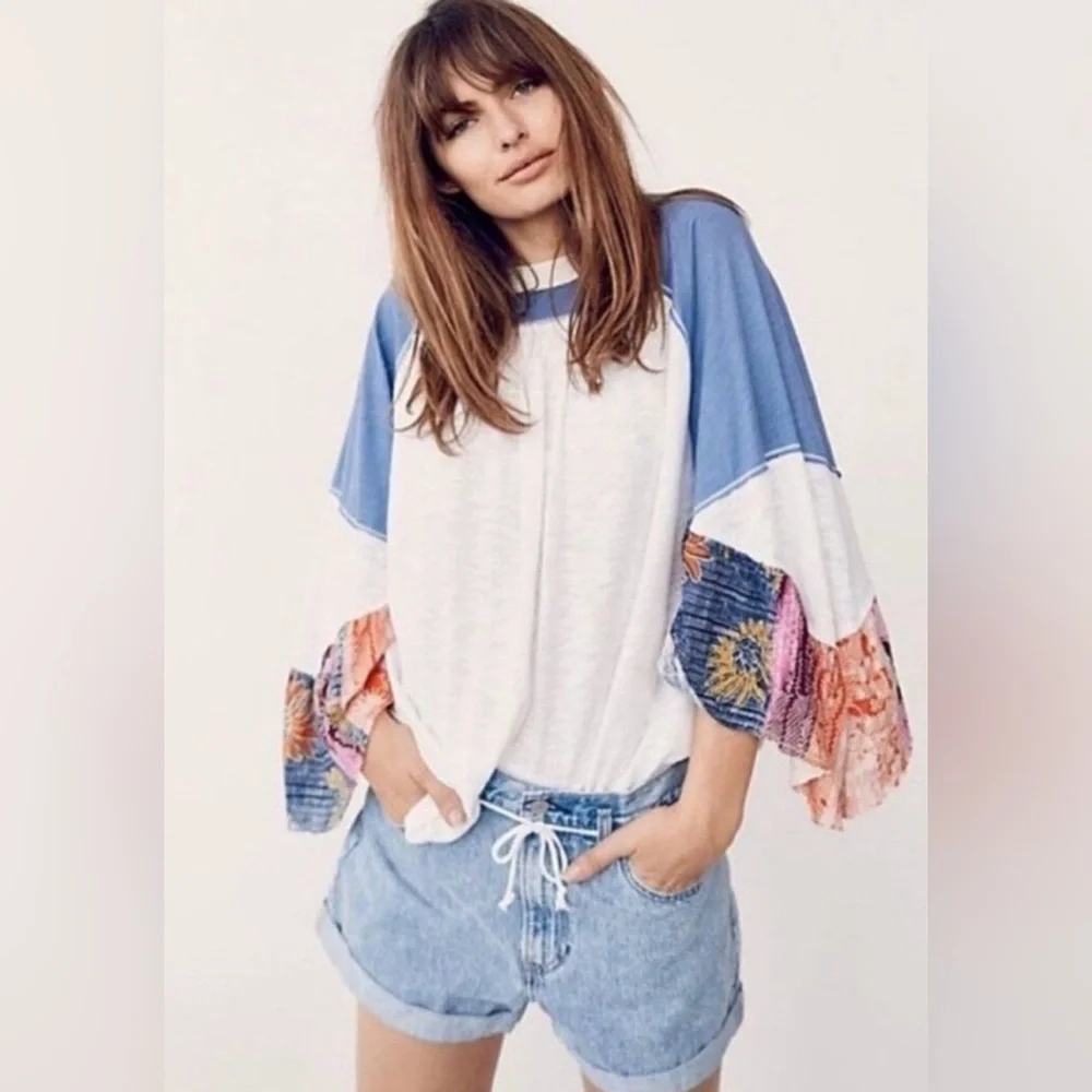 FREE PEOPLE We The Free Friday Fever Top - Picture 1 of 14